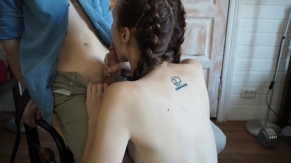 First amateur porn experience of petite slender Ukrainian teen girl 1080p